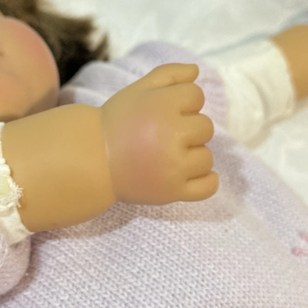Muñecas Geli doll collectible, realistic vinyl-blend baby doll 18